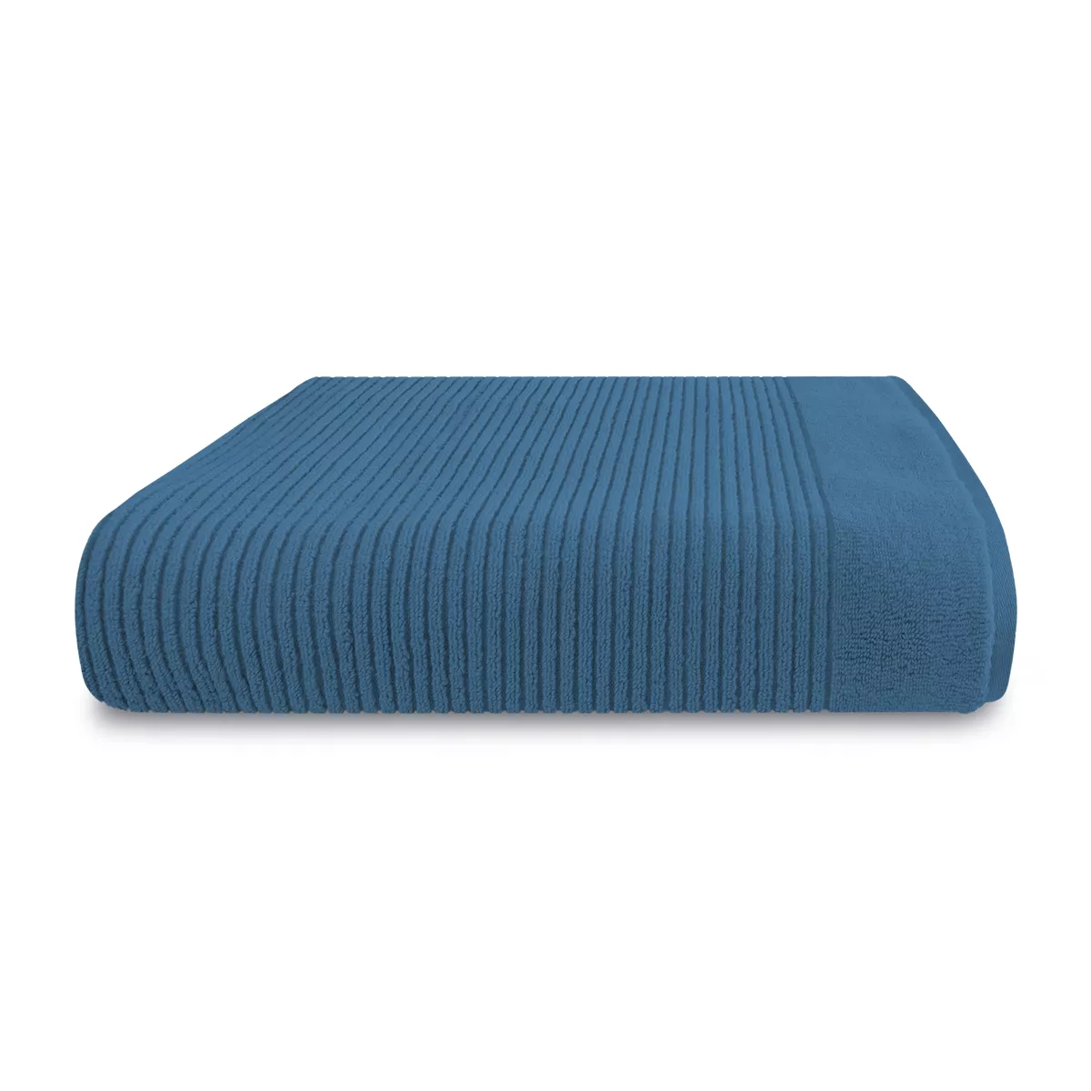 Badetuch reine baumwolle 575 g/m² uni blau Vitae denim