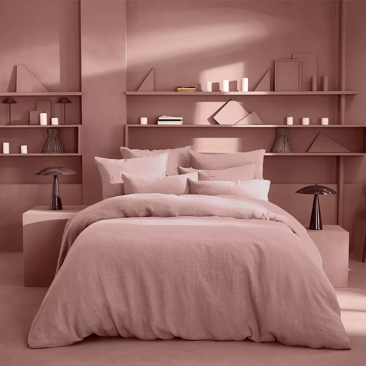 Le lin lave bois de rose