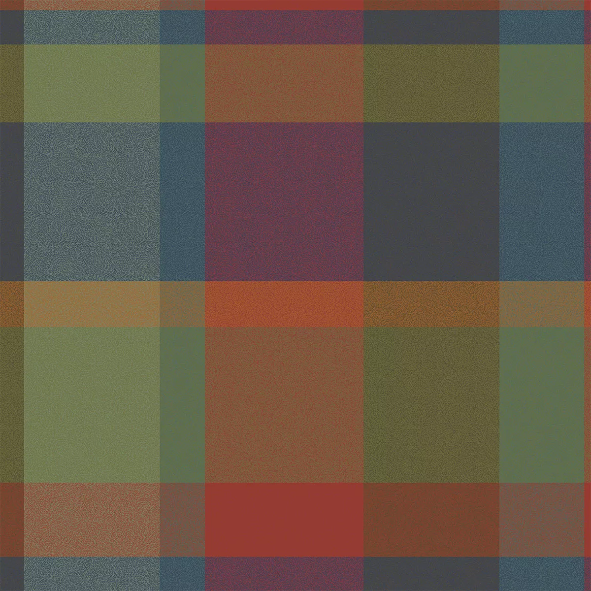 Maßgeschneiderte tischdecke reine baumwolle beschichtet 220 g/m² jacquard-muster orange grün Mille baies shetland