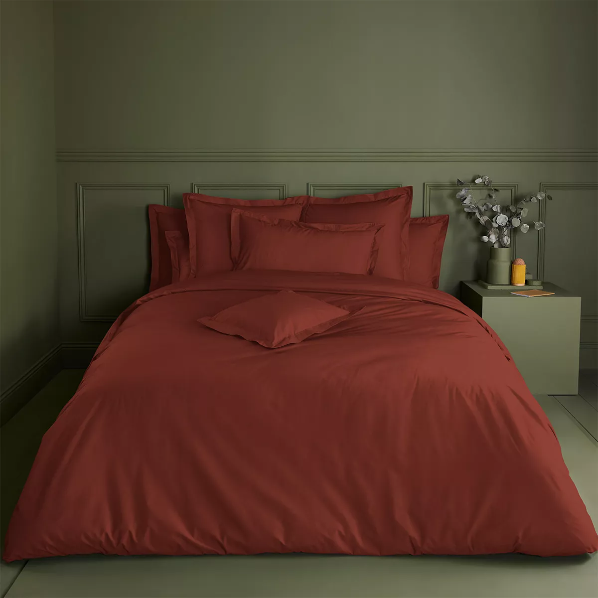 La percale francaise grenat