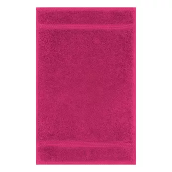 Gästetuch reine baumwolle 550 g/m² uni rosa Elea fuchsia