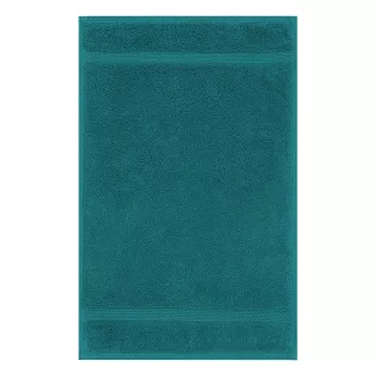 Gästetuch reine baumwolle 550 g/m² uni grün Elea emeraude