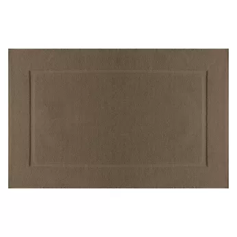 Badeteppich reine baumwolle 850 g/m² uni braun kastanienbraun Vitae chocolat