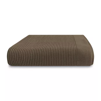 Badetuch reine baumwolle 575 g/m² uni braun kastanienbraun Vitae chocolat