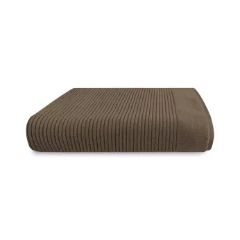 Duchtuch reine baumwolle 575 g/m² uni braun kastanienbraun Vitae chocolat
