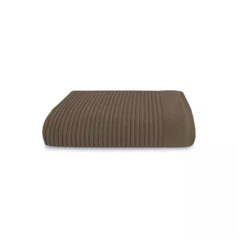 Handtuch reine baumwolle 575 g/m² uni braun kastanienbraun Vitae chocolat