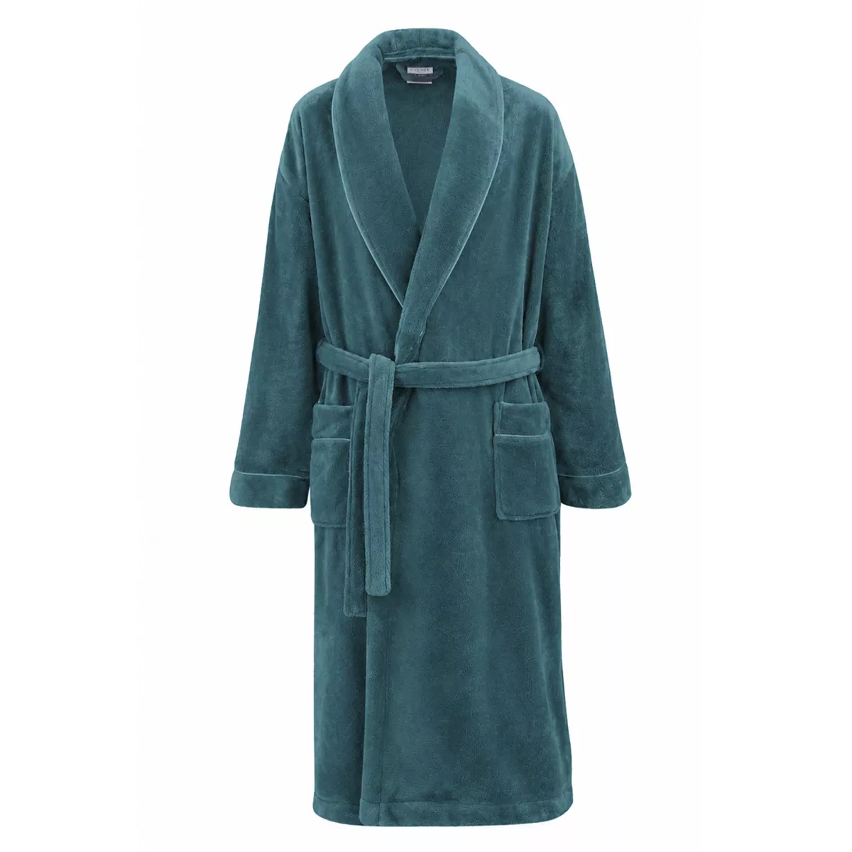 Robe de chambre polyester 290 g/m² uni entenfarbe Valmorel pacifique