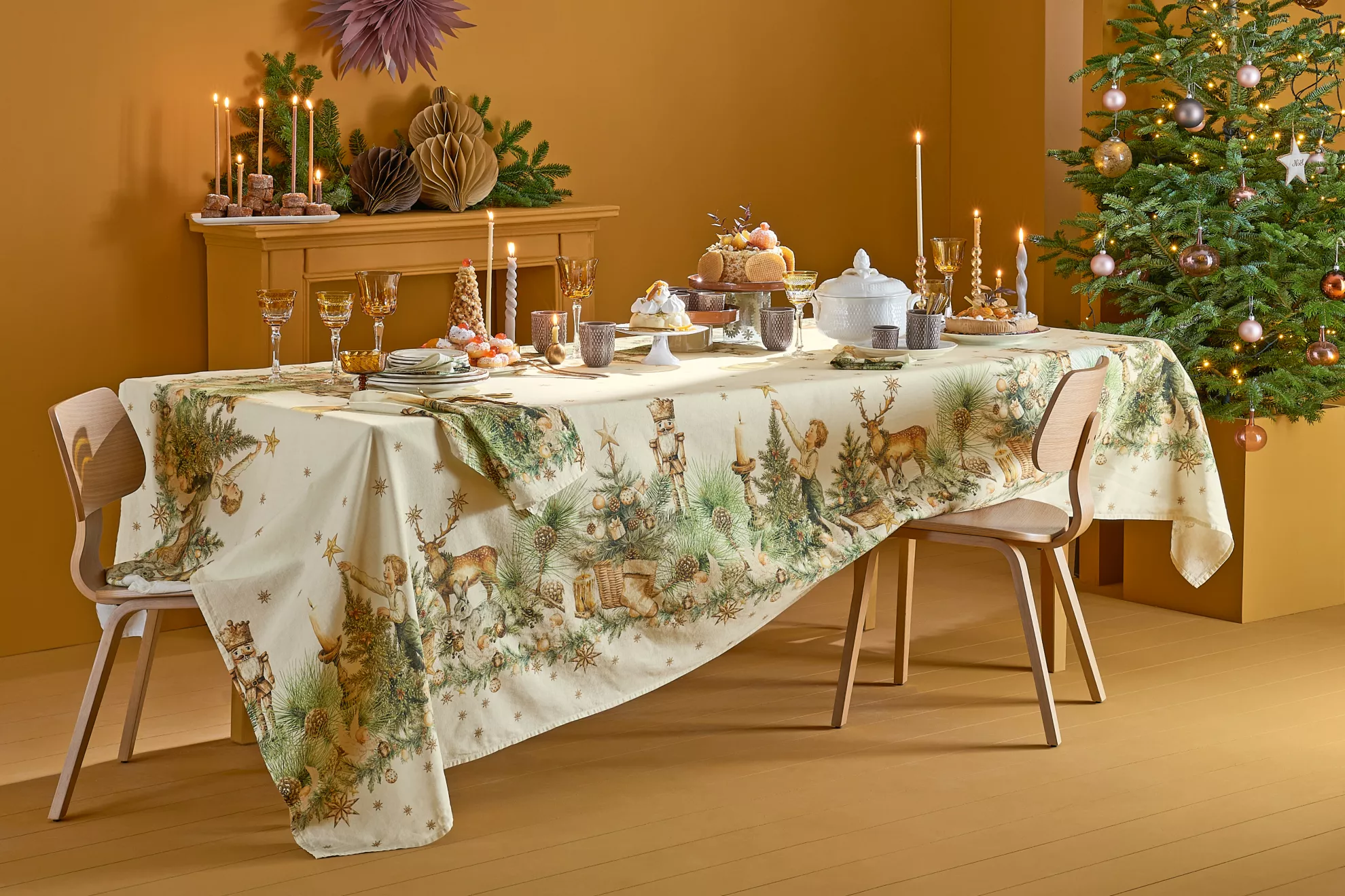 Nappe Noel vintage