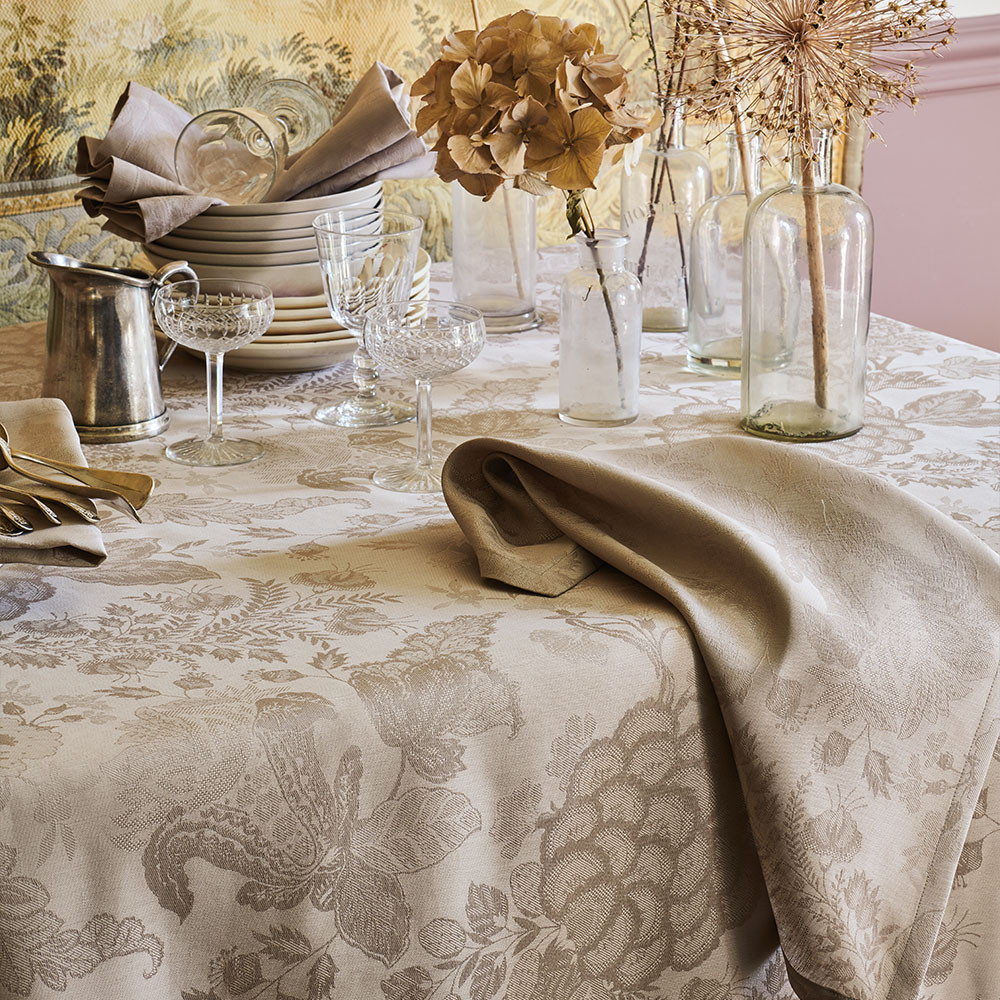 Nappe jacquard Mille Giverny - Garnier-Thiebaut