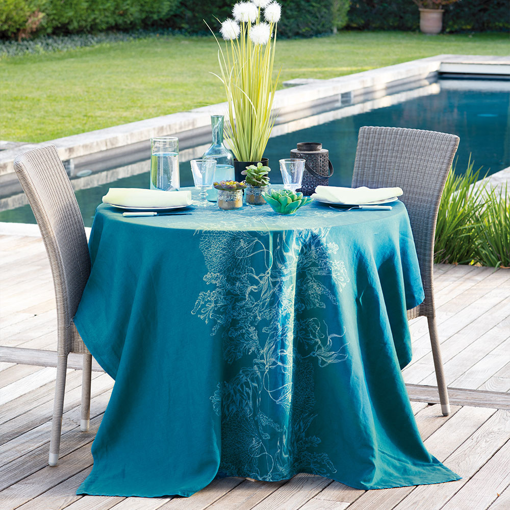 Nappe imprimée Mille Océanie - Garnier-Thiebaut